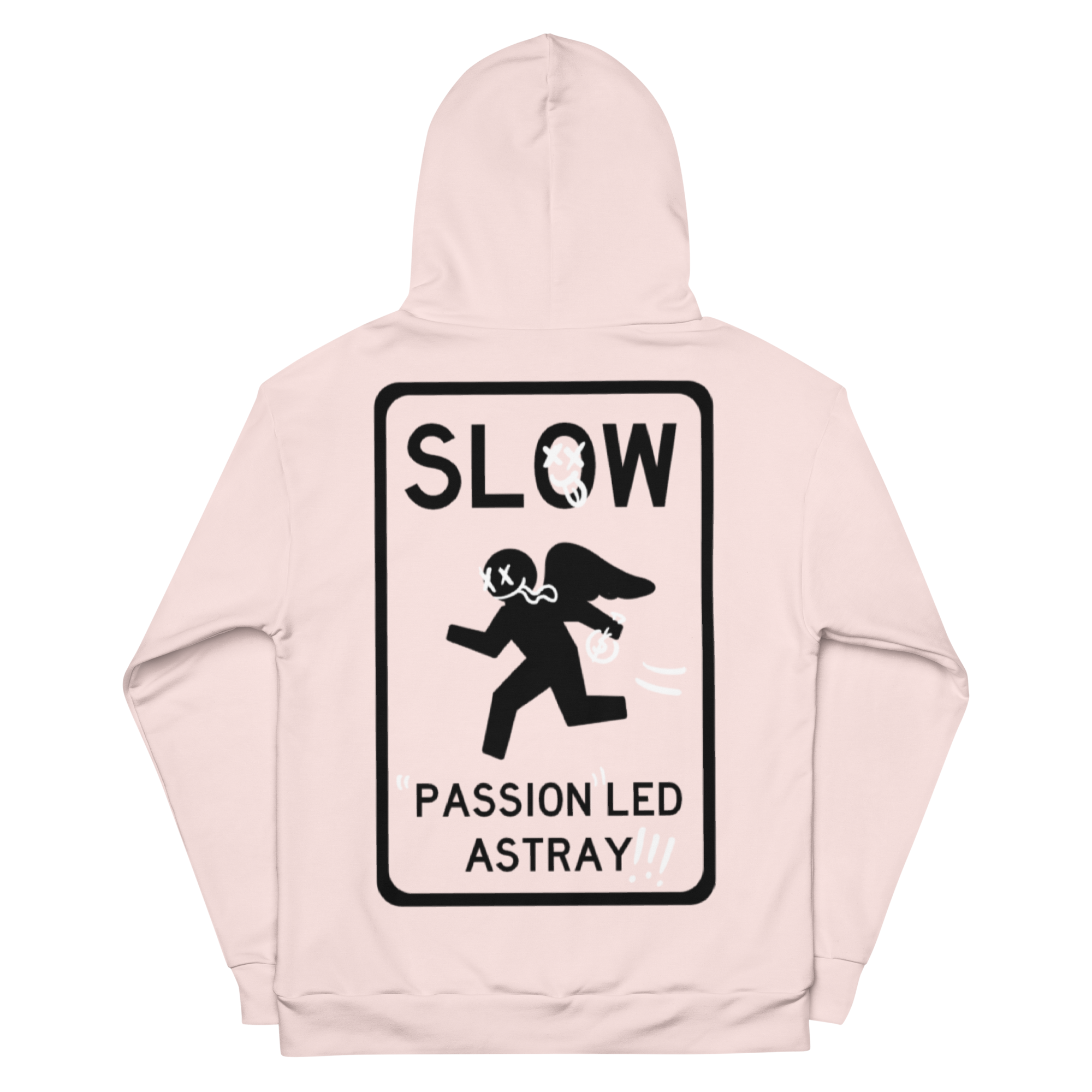 PASSION LED ASTRAY HOODIE OFF PINK