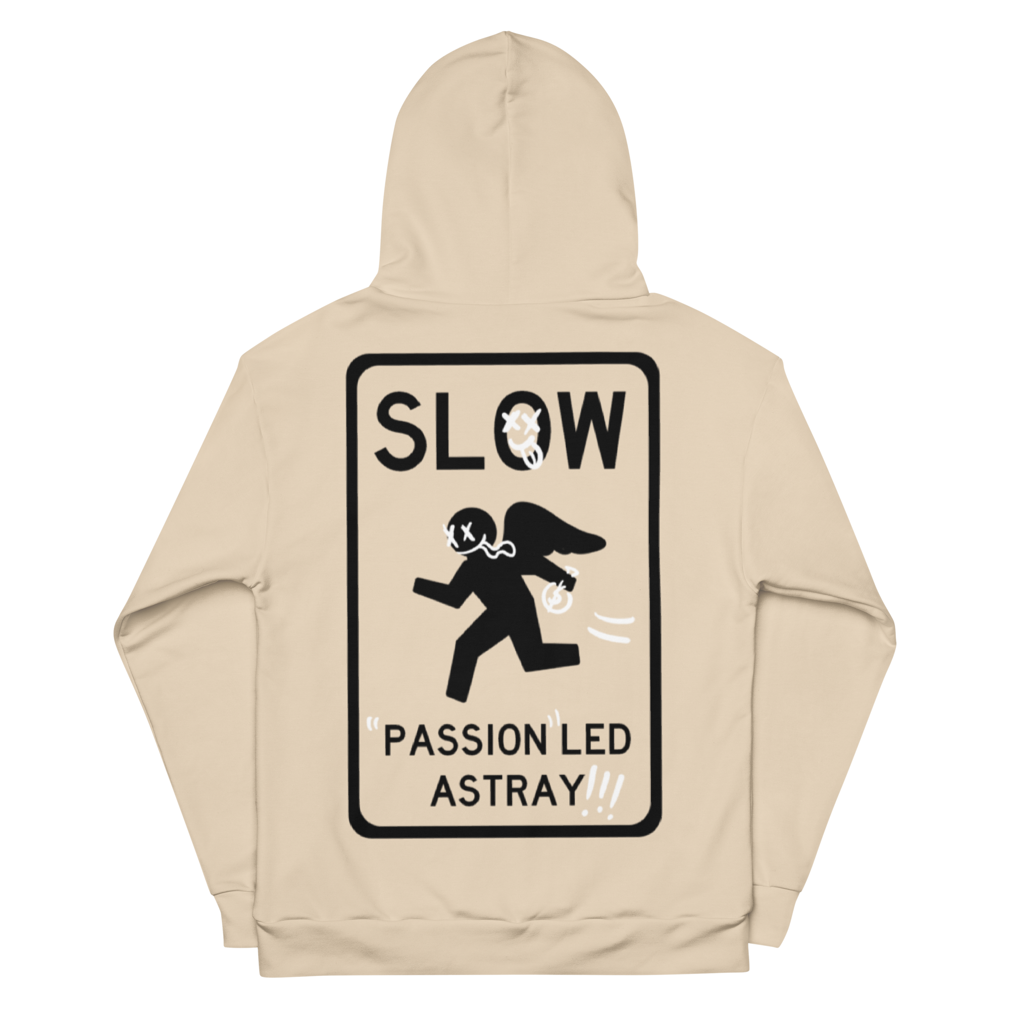 PASSION LED ASTRAY HOODIE OFF TAN