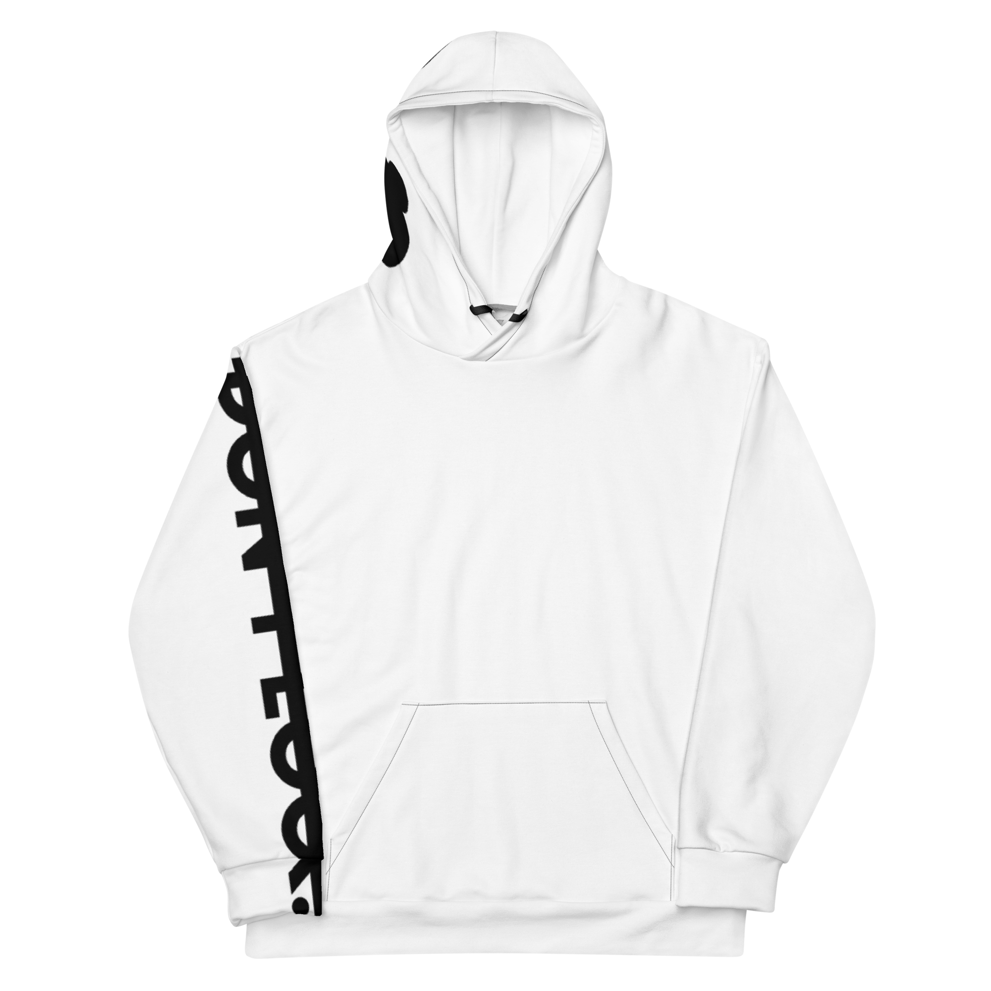 CLOSE YOUR EYES AND SEE HOODIE WHITE