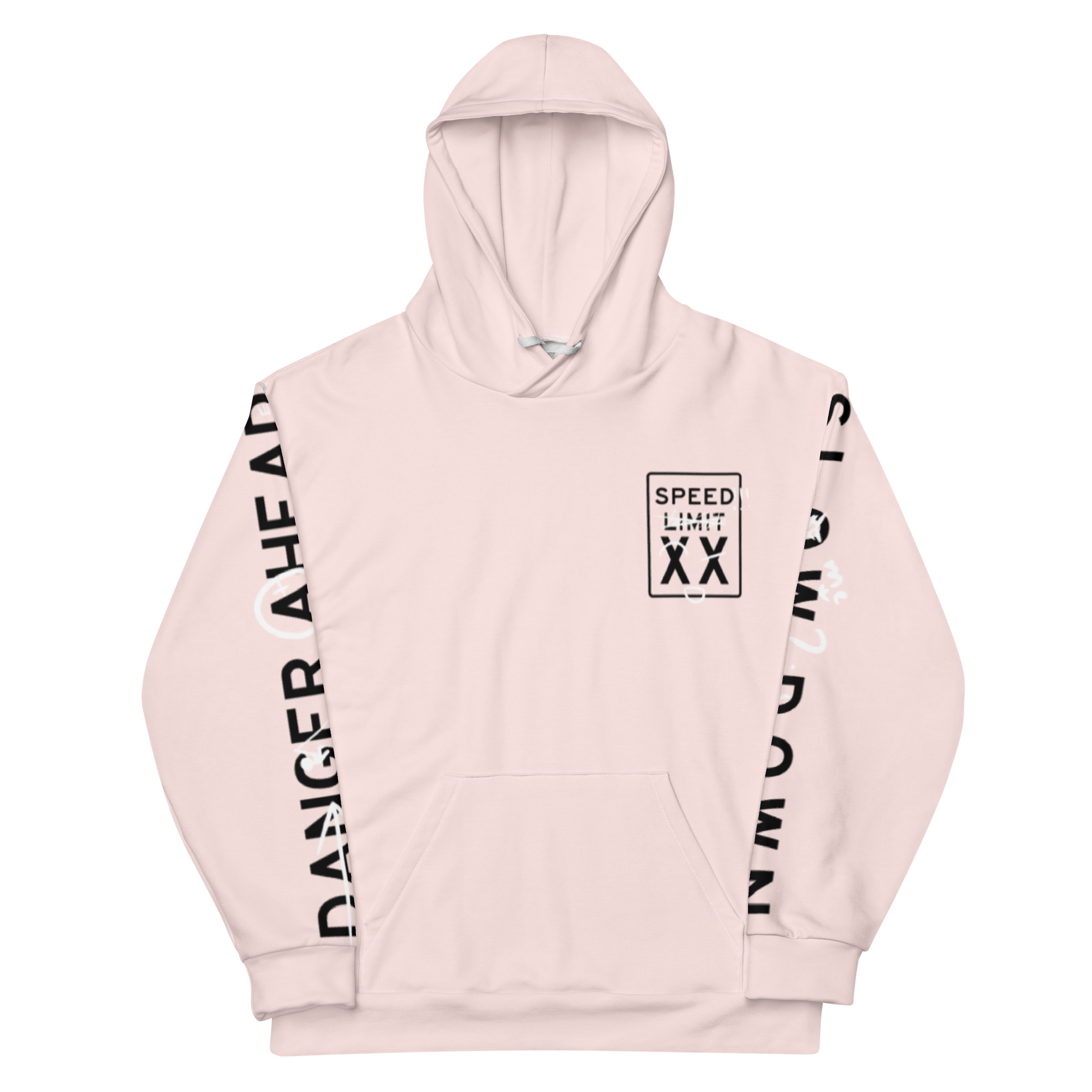 PASSION LED ASTRAY HOODIE OFF PINK