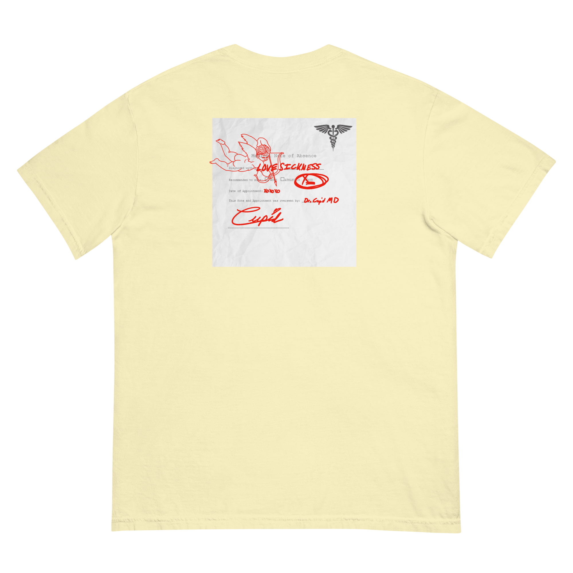 (LOVE) SICK NOTE TEE