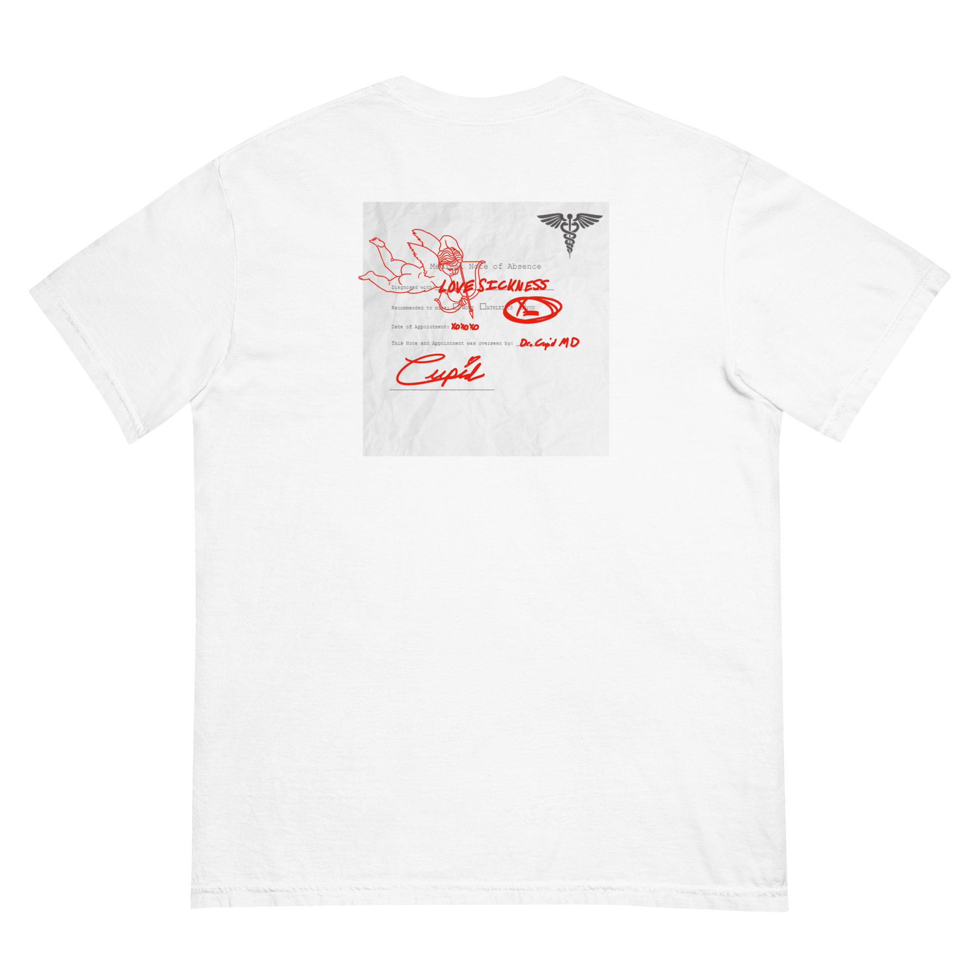 (LOVE) SICK NOTE TEE